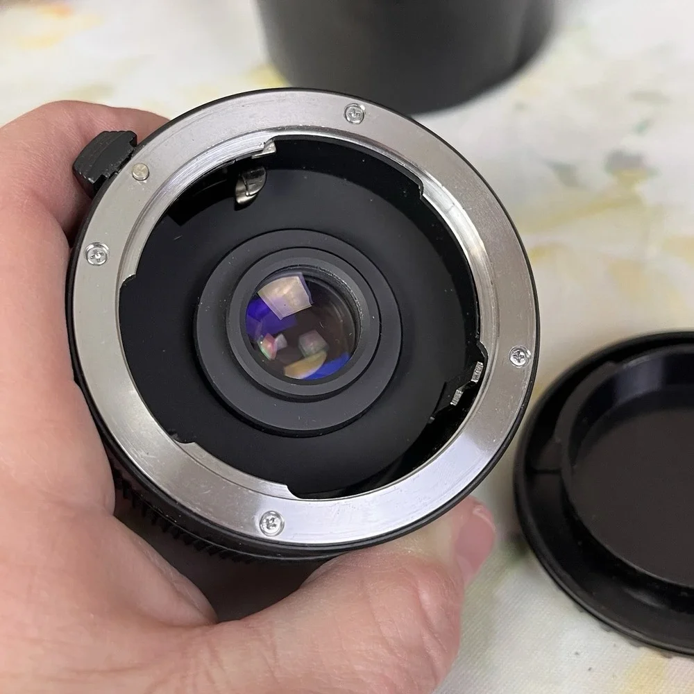 Vivitar Lenses MC 75-205mm 2X Matched Multiplier F/3.5-4.5 Case Made In JAPAN